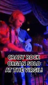 CRAZY ROCK ORGAN AT THE VIRGIL! #rocknroll #organplayer #roland #losangelesmusicians