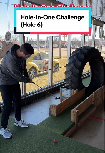 Hole In One Challenge at Big Putts Mini Golf