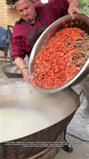 The Secret to Perfect Wok Cooking! 🌾🔥 (Rural Feast)