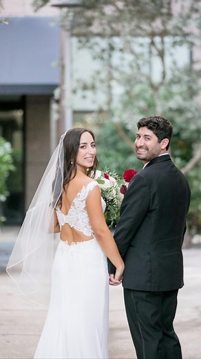 Jen and John’s Greek Wedding Ceremony at St. John the Baptist was an absolute dream. The day started at The Westshore Grand hotel, conveniently located just across the atrium from the Centre Club. Jen’s mom and sister helped her get in that gorgeous gown before a first look with her bridesmaids and dad, culminating in a shared shot of Ouzo that set the tone for the festivities. The burgundy, gold, and blush color palette perfectly complemented the fall ambiance, especially against the backdrop o