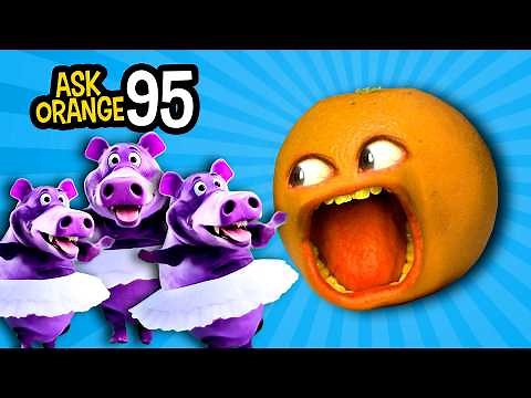 Annoying Orange - Ask Orange #95: DANCING HIPPO INVASION!!!