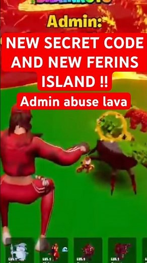 GO UP FOR BRAINROTS MAP FORTNITE - NEW SECRETS CODES LAVA EVENT ADMIN ABUSE, FERINS ISLAND #shorts