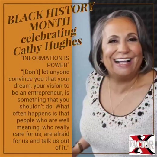 Catherine Liggins Hughes (born Black History Fact: February 5, 2026 Catherine Elizabeth Woods; April 22, 1947) is an African-American entrepreneur, radio and television personality and business executive. Hughes founded the media company Radio One (now known as Urban One), and when the company went public in 1999, she became the first African-American woman to head a publicly traded corporation. In the 1970s, Hughes created the urban radio format called "The Quiet Storm" on Howard University's r