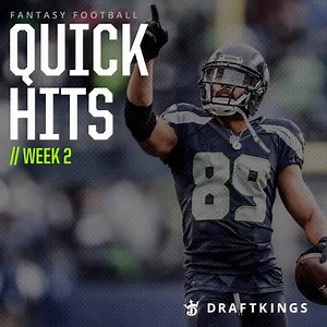 💥QUICK HITS💥 Who's in a favorable matchup heading in to Week 2? Get caught up with the latest news & notes: http://dkng.co/2y2eKnu | DraftKings