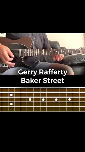 Gerry Rafferty Guitar Lesson: Lead Guitar Tutorial with Baker St
