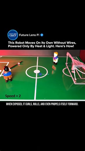 Graphene Soft Robots That Move Without Wires | Programmable Untethered Robotics #robot #shorts #tech