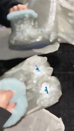 Pair of princess Elsa shoes #girlsshoes #elsa #littleprinces #shoes #shorts #winter #sandals