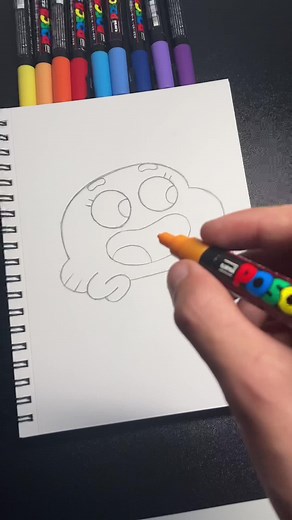 Amazing X-Ray Effect Art of Darwin Watterson