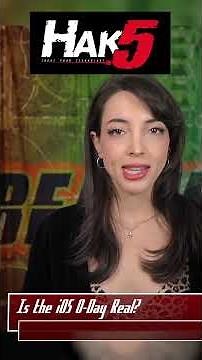 Is The iOS 0-day Real? #technews #cybersecurity @endingwithali