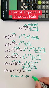 MATH REVIEW: Law of Exponent | Power of Power Rule #math | Prof Math Wizard