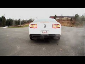 2012 Mustang 3.7L V-6 MBRP Cat-back Exhaust