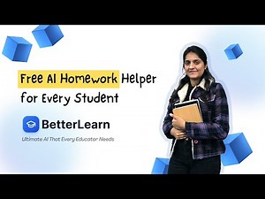 BetterLearn | Free AI HomeWork Helper Tool | AI For Students