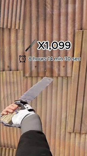 This is How Many Machetes it Takes to Break Each Wall in Rust