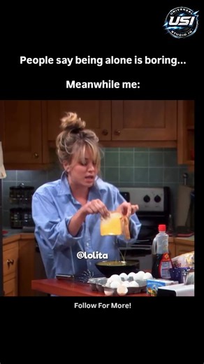 universalstudio on Instagram: "🤣 Interesting Fact: The Big Bang Theory (2007–2019) — Kaley Cuoco often improvised her dancing and singing moments during the production of this series to bring a more authentic and relatable energy to her character, Penny. In this specific scene, the director chose to use the first take because her spontaneous movements perfectly captured the carefree vibe of a character enjoying a morning alone in their kitchen. Behind the scenes, the music Penny dances to in th