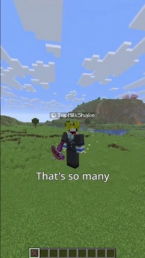 What if you enchant your crossbow with max multishot? #minecraft