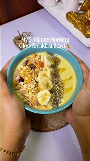 Healthy Breakfast That Helps in Glow & cure Bloating | spicy & tangy Pineapple Smoothie Bowl Recipe