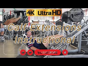 Calf Extensions Guide for Maximum Gains 🦵🔥💪 #trainerdavid #instructional
