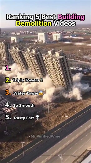 Ranking 5 Best Building Demolition Videos #usa