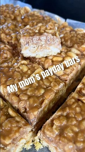 My Mom's Million Dollar Payday Bar Recipe Finally Revealed!
