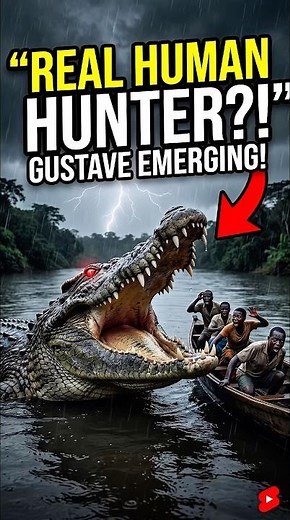 “The Crocodile That Hunted Humans 😨