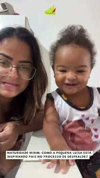 Aos 1 ano e 5 meses, Luísa surpreende a web ao pedir para ir ao banheiro!!