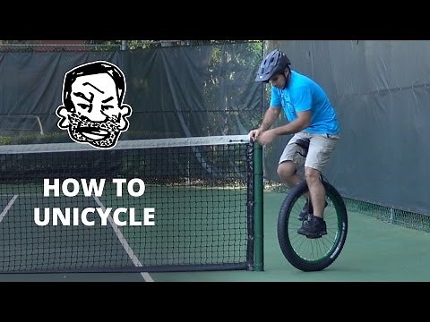 How to Ride and Mount a Unicycle