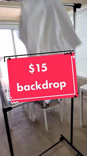 $15 Backdrop Hack for Amazing DIY Makeup Backdrop