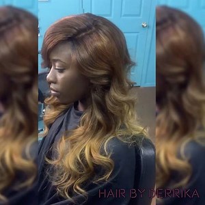 Wig unit install 😍 Book your next appointment with me! 💋 #HairbyDerrika #hair #sewin #texashair #arlingtonhair #hursthair #dallashair #texasstylist #fortworthhair #dfwhair #dfwhairstylist | Designs by Derrika