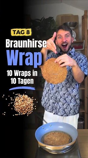 Braunhirse Wrap | 10 Wraps in 10 Tagen