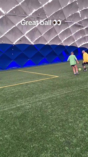 Martin Freegard great finish walking football goal Swindome