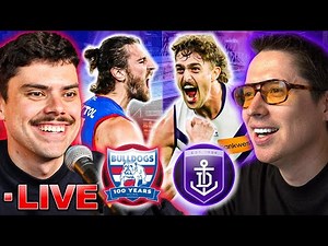"LIKE A FINAL" | WESTERN BULLDOGS v FREMANTLE DOCKERS | AFL Live Stream Watch Along
