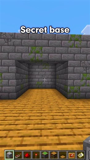 tixlgame on Instagram: "Secret base in Minecraft! #minecraft #minecraftmemes"