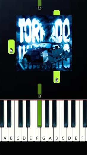 TORNADO WARNING HARDTEKK · Riversmelt (EASY Piano Tutorial)