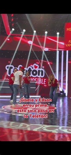 GISELA Y EDSON JUNTOS EN SU PRIME 😂 PORQUE LA TELETÓN NOS TRAJO FLASHBACKS 🥹