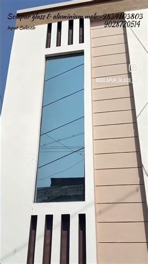 Designer Glass Sliding Window in Solapur | Modern & Elegant Window Designs | Solapur Glass Centre