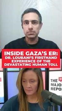 Gaza ER doctor shares the devastating reality