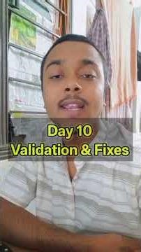 Day 1–10 Recap 🚀Hotel BookingApp #springboot #backenddeveloper #youtubeshorts #javadeveloper #shorts