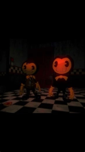 Bendy goes into an office #fnaf #bendy #bendyandtheinkmachine #animation #shortanimation