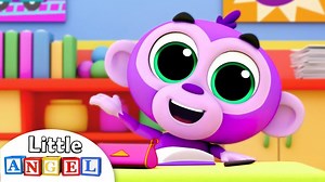 35K views · 690 reactions | La comptine de l'Écoleavec Bébé Singe à...