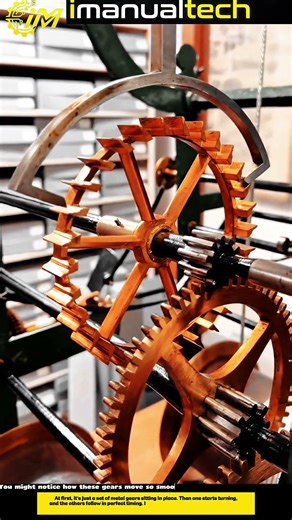 You might notice how these gears move so smoothly together… Motion Solutions