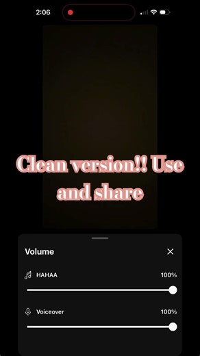 Clean version! #HAHAA #clean #music #song #use