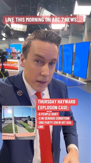 33K views · 207 reactions | 6 people were injured during that Hayward, California explosion and fire on Thursday. We are live there this Friday morning. Here is what we know. | J.R. Stone ABC 7 News | Facebook
