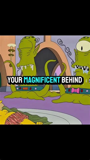 Aliens are preparing the Simpsons:#thesimpsons