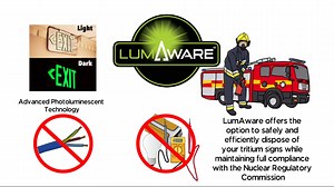 Replace Your Tritium Exit Signs with LumAware