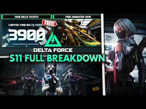Delta Force Season 11: EVERYTHING You Need to Know! New Boss Mode, Weapons, Maps, FREE Delta Tickets