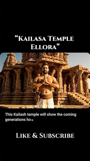 "एलोरा का कैलासा मंदिर: एक रहस्य जिसे कोई सुलझा नहीं पाया" #Shorts #AIHistory