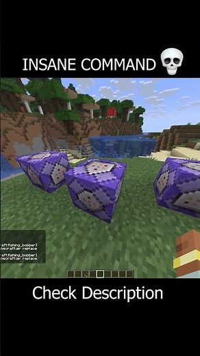 Minecraft Secret Command 💀#minecraft #shorts #jumpstyle