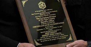 Erie County's jail management earns reaccreditation