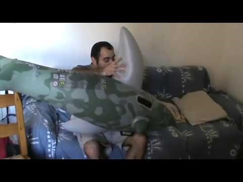 inflatable shark bestway