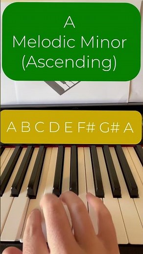 Melodic Minor Scale Explained in 30 Seconds | Quick Music Theory Breakdown